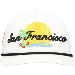 San Francisco Giants New Era Paradise Golfer Adjustable Hat - White - New Era Sale