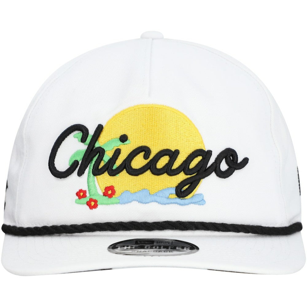 Chicago White Sox New Era Paradise Golfer Adjustable Hat - White - New Era Sale