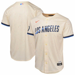Los Angeles Dodgers Nike Youth 2024 City Connect Limited Jersey - Cream - Nike Lifestyle