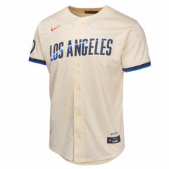 Los Angeles Dodgers Nike Youth 2024 City Connect Limited Jersey - Cream - Nike Lifestyle