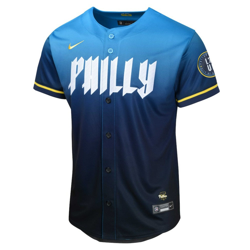 Philadelphia Phillies Nike Youth 2024 City Connect Limited Jersey - Blue - Nike Discount