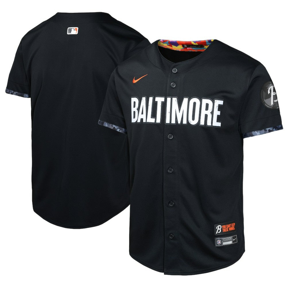 Baltimore Orioles Nike Youth City Connect Limited Jersey - Black - Nike Online