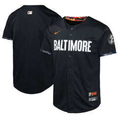 Baltimore Orioles Nike Youth City Connect Limited Jersey - Black - Nike Online