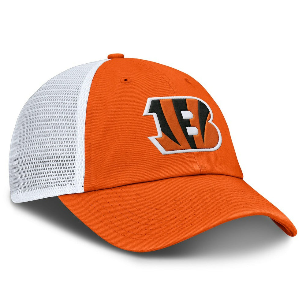 Fanatics Cincinnati Bengals Trucker Adjustable Hat Orange/White