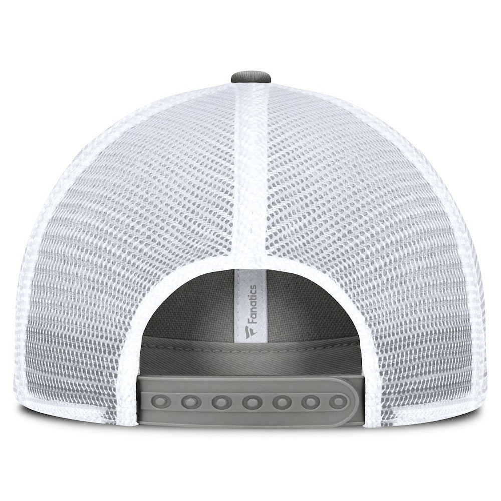 Fanatics Detroit Lions Trucker Adjustable Hat Gray/White