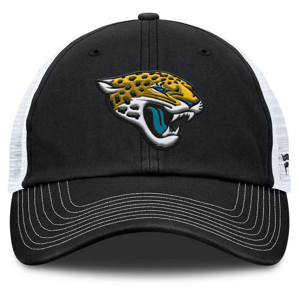 Fanatics Jacksonville Jaguars Trucker Adjustable Hat Black/White