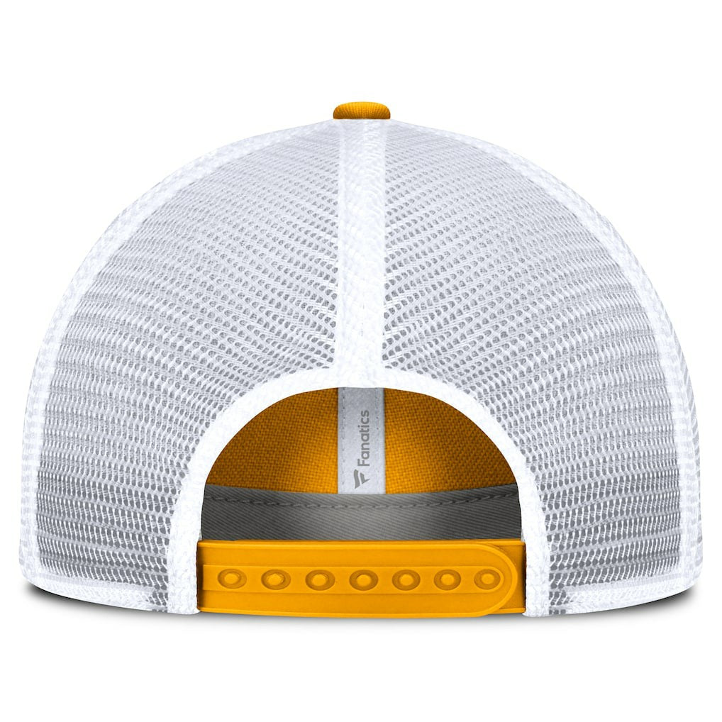 Fanatics Los Angeles Chargers Trucker Adjustable Hat Gold/White
