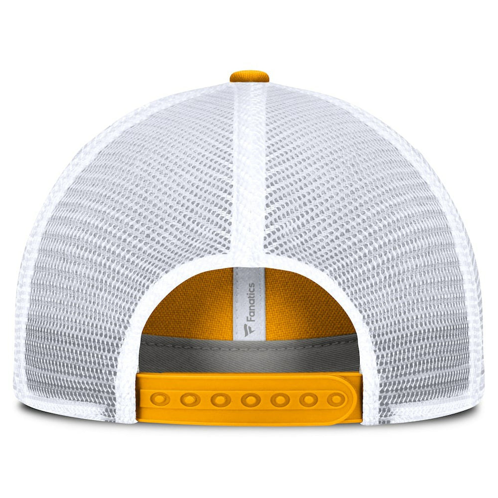 Fanatics Los Angeles Chargers Trucker Adjustable Hat Gold/White