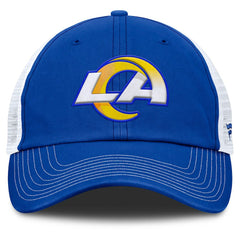 Fanatics Los Angeles Rams Trucker Adjustable Hat Royal/White