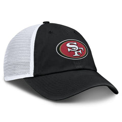 Fanatics San Francisco 49ers Trucker Adjustable Hat Black/White