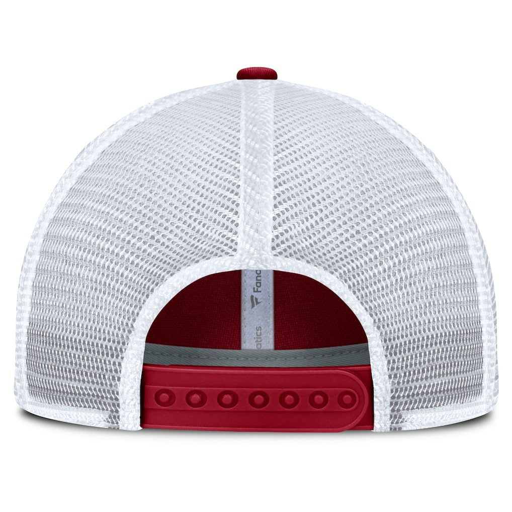 Fanatics San Francisco 49ers Trucker Adjustable Hat Scarlet/White