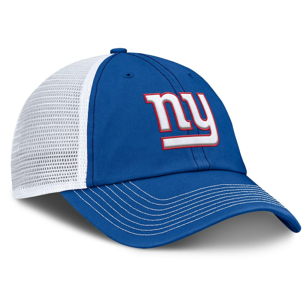 Fanatics New York Giants Trucker Adjustable Hat Royal/White