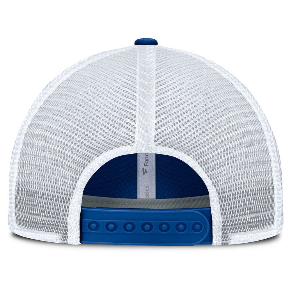 Fanatics New York Giants Trucker Adjustable Hat Royal/White