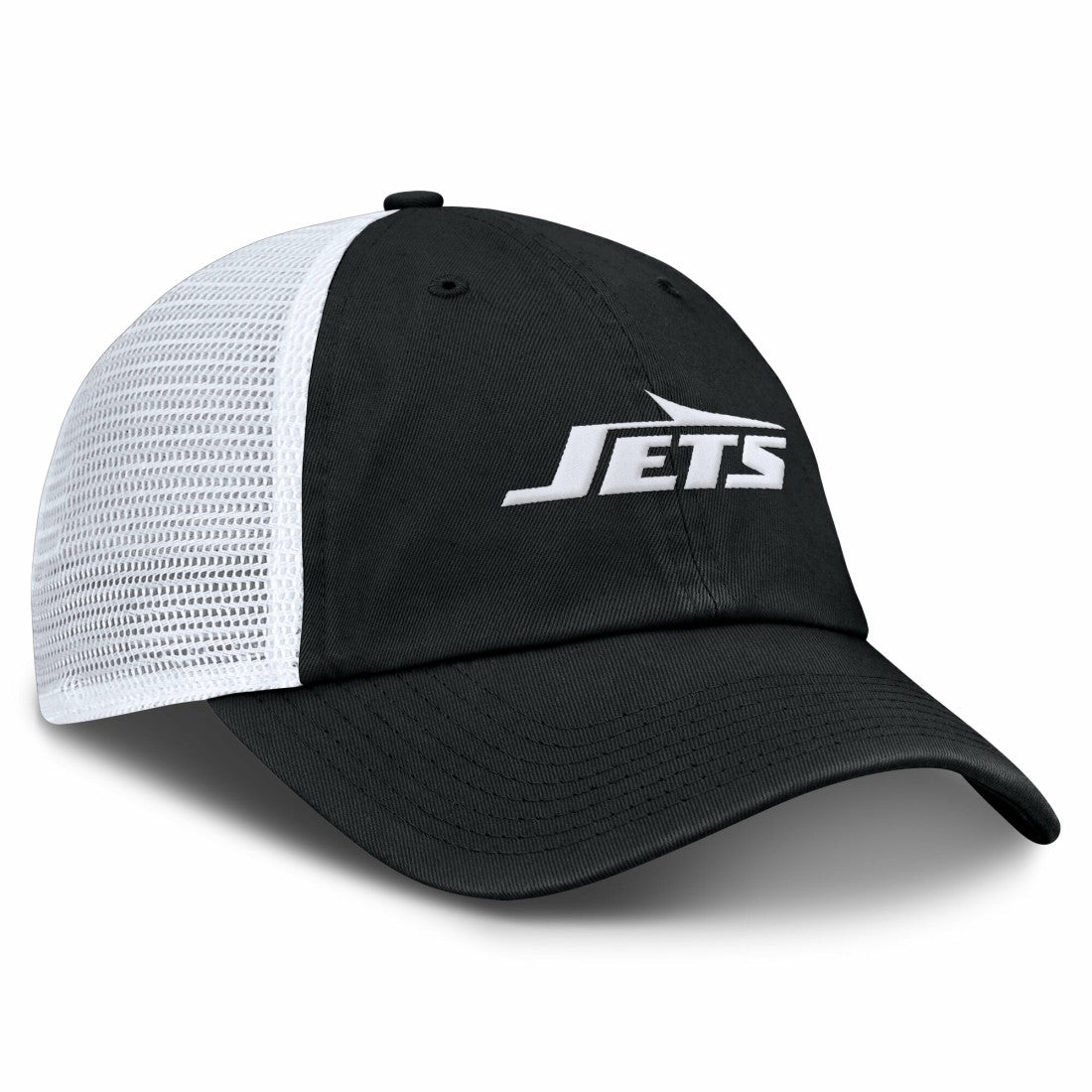 Fanatics New York Jets Trucker Adjustable Hat Black/White
