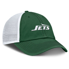 Fanatics New York Jets Trucker Adjustable Hat Green/White