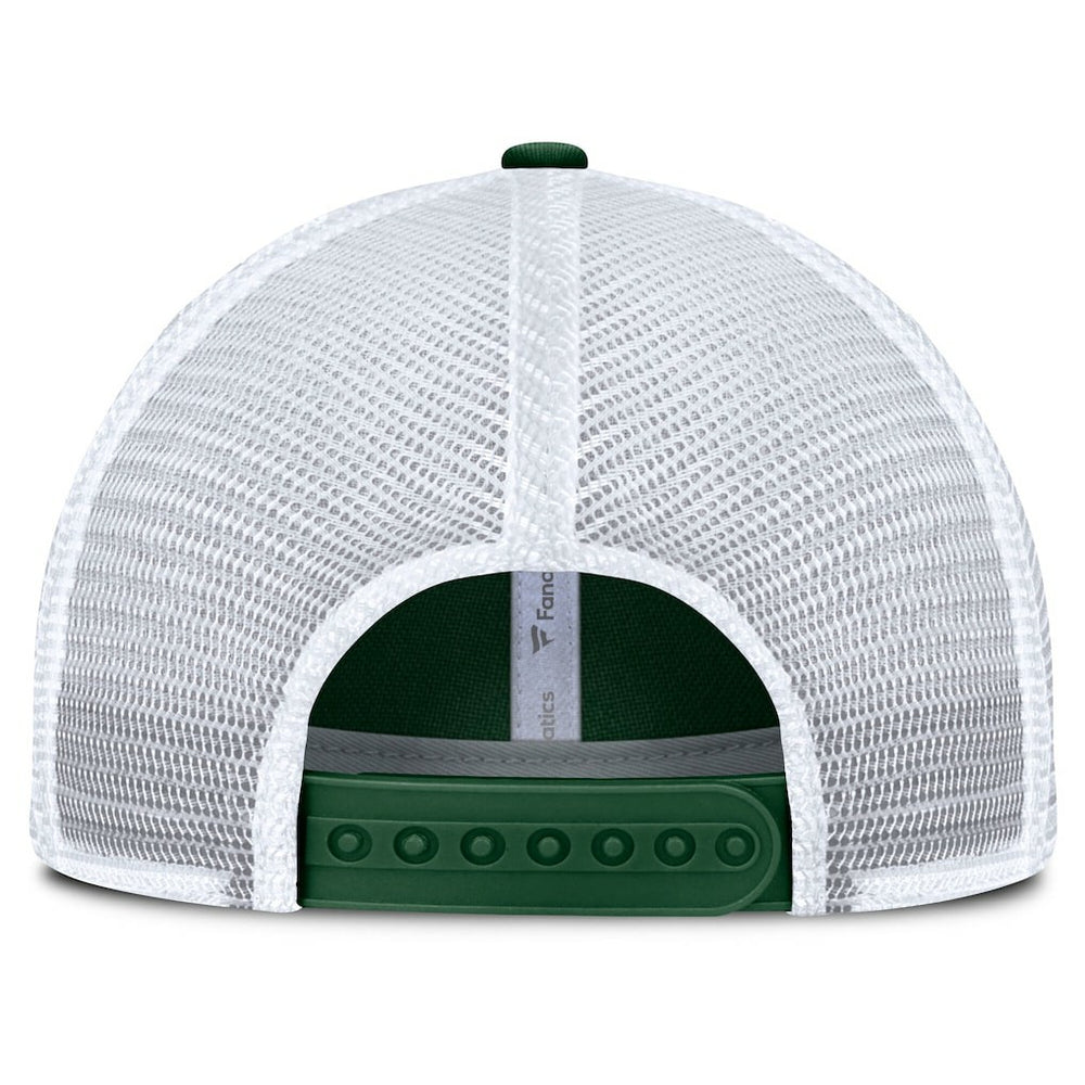 Fanatics New York Jets Trucker Adjustable Hat Green/White