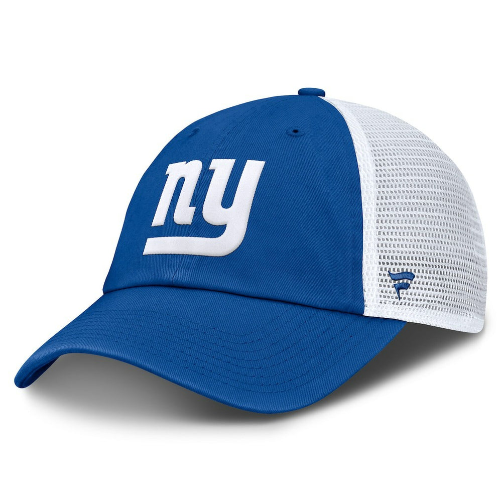 Fanatics New York Giants Vintage Trucker Adjustable Hat Royal/White