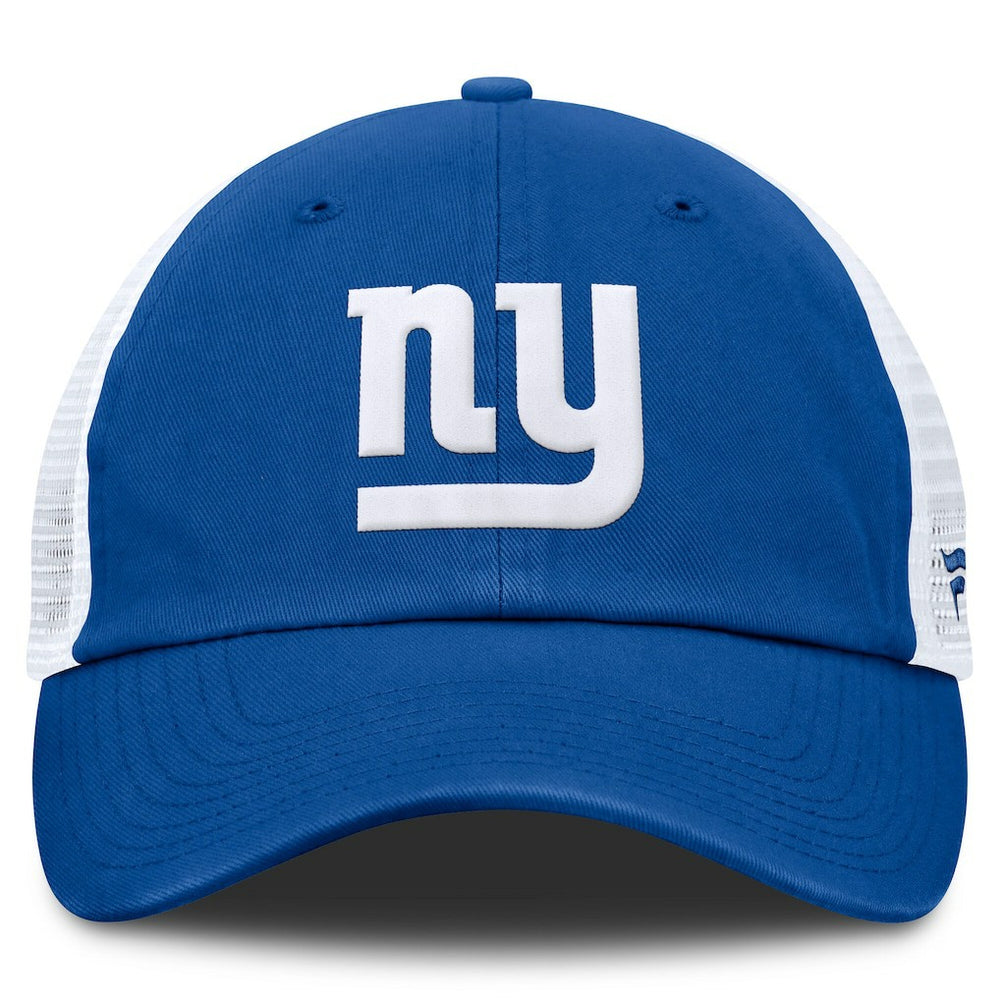 Fanatics New York Giants Vintage Trucker Adjustable Hat Royal/White