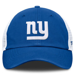 Fanatics New York Giants Vintage Trucker Adjustable Hat Royal/White