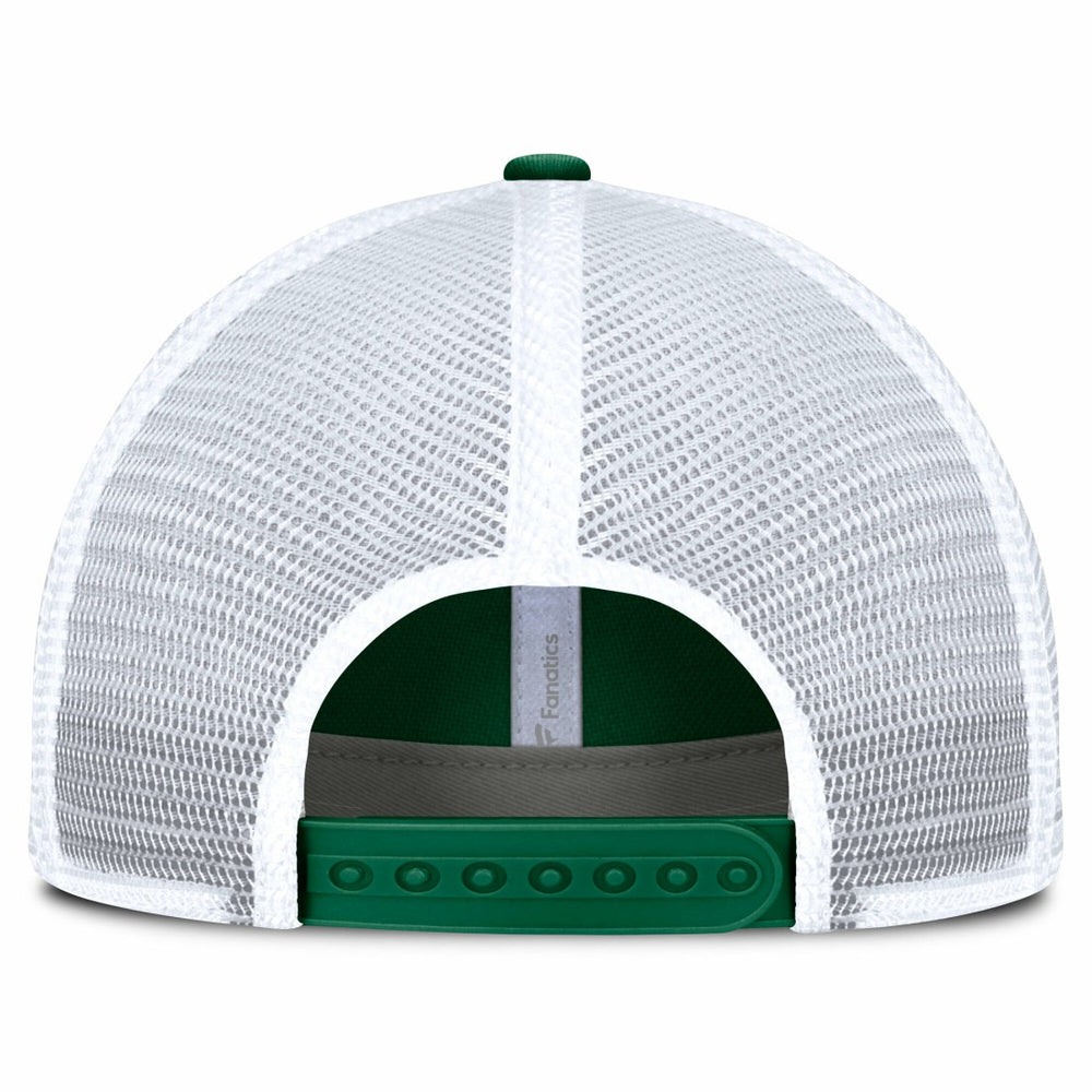 Fanatics New York Jets Vintage Trucker Adjustable Hat Kelly Green/White