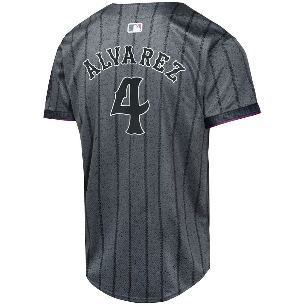 Francisco Alvarez New York Mets Nike Youth 2024 City Connect Limited Player Jersey - Graphite - Nike on Sale