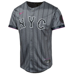 Brandon Nimmo New York Mets Nike Youth 2024 City Connect Limited Player Jersey - Graphite - Nike on Sale