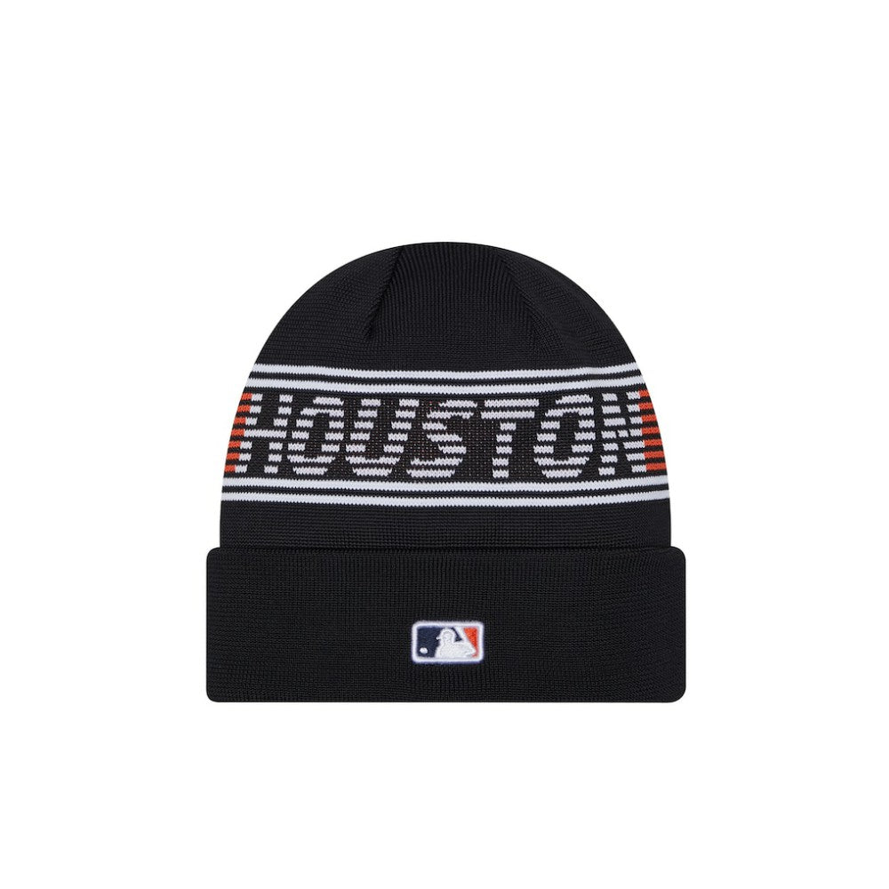 Houston Astros New Era Authentic Collection Cuffed Knit Hat - Navy - New Era on Sale