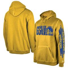 Golden State Warriors Tip-Off Collection Pullover Hoodie for sale Gold | New Era Lifestyle