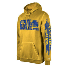 Golden State Warriors Tip-Off Collection Pullover Hoodie for sale Gold | New Era Lifestyle