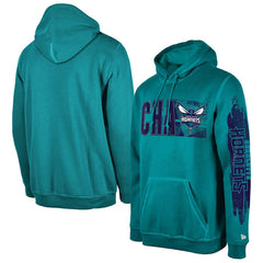 Charlotte Hornets Tip-Off Collection Pullover Hoodie Teal | New Era US