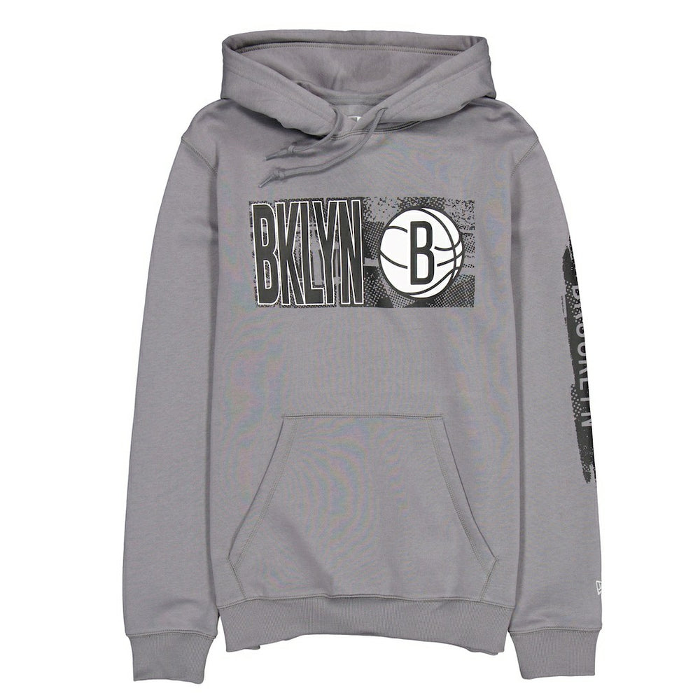Brooklyn Nets Tip-Off Collection Pullover Hoodie Charcoal | New Era Near Me