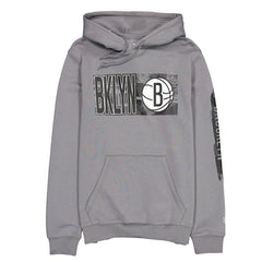 Brooklyn Nets Tip-Off Collection Pullover Hoodie Charcoal | New Era Near Me