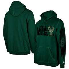 Milwaukee Bucks Tip-Off Collection Pullover Hoodie Hunter Green | New Era Near Me