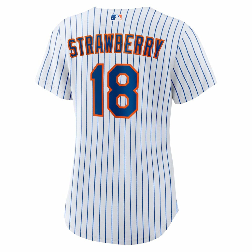 Darryl Strawberry New York Mets Nike Women's Home Replica Player Jersey - White - Nike Sale