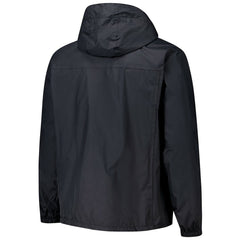 Carolina Panthers Dunbrooke Tropic Waterproof Packable Full-Zip Hoodie Jacket  Black