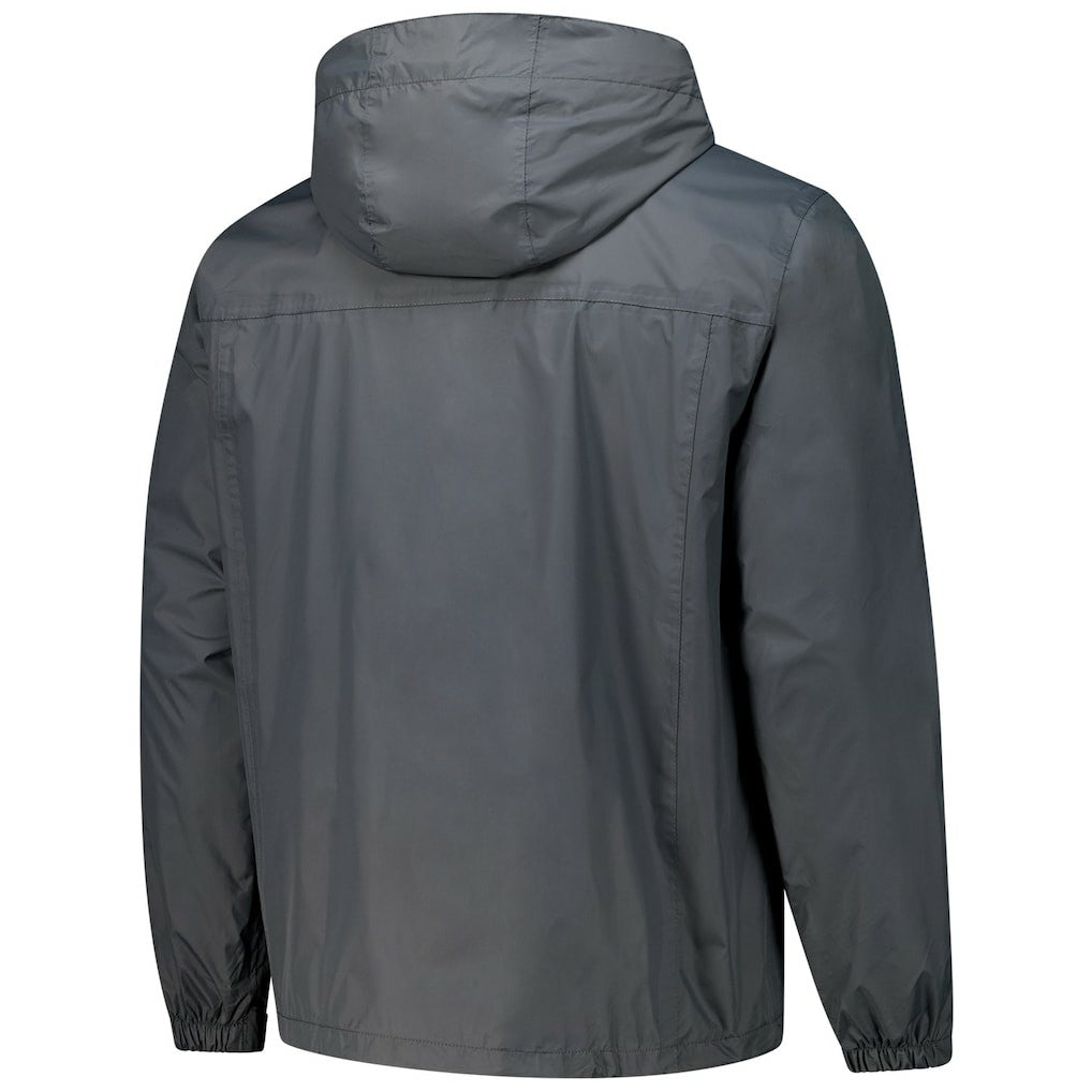 Indianapolis Colts Dunbrooke Tropic Waterproof Packable Full-Zip Hoodie Jacket  Graphite