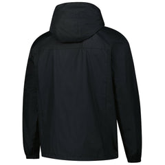 New Orleans Saints Dunbrooke Tropic Waterproof Packable Full-Zip Hoodie Jacket  Black