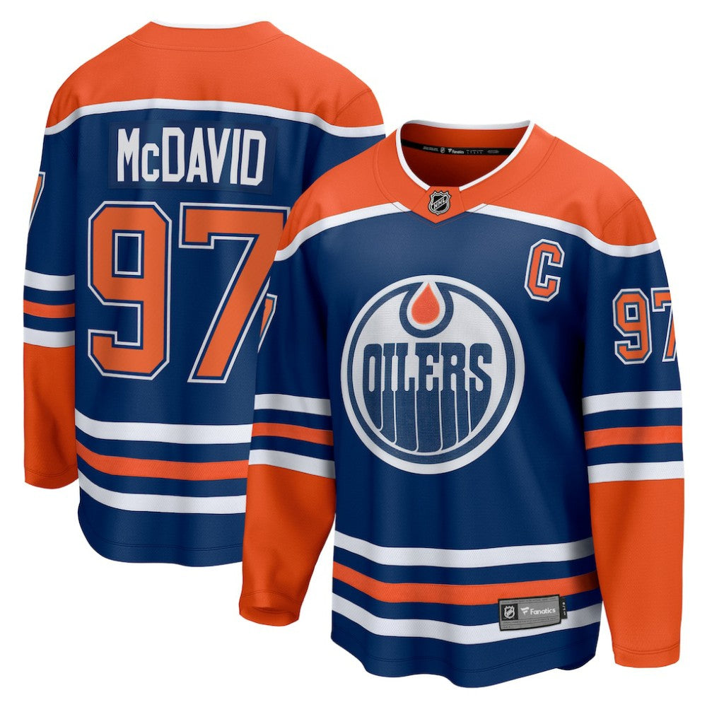 Connor McDavid Edmonton Oilers Fanatics Home Breakaway Jersey - Royal - NHL 201333807