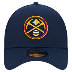 Denver Nuggets A-Frame 9FORTY Adjustable Hat for sale Navy | New Era Near Me