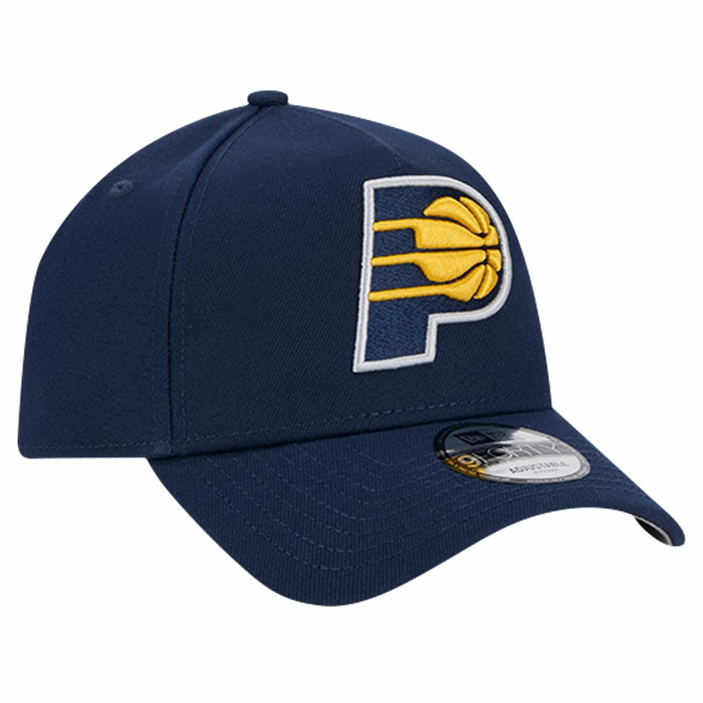 Indiana Pacers A-Frame 9FORTY Adjustable Hat Navy | New Era Near Me