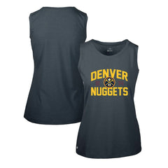 Denver Nuggets Levelwear Women's Macy Tank Top Navy