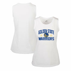 Golden State Warriors Levelwear Women's Macy Tank Top White