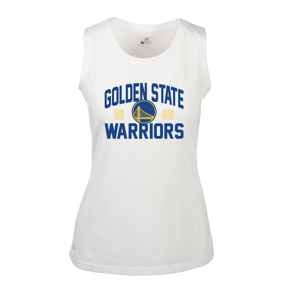 Golden State Warriors Levelwear Women's Macy Tank Top White