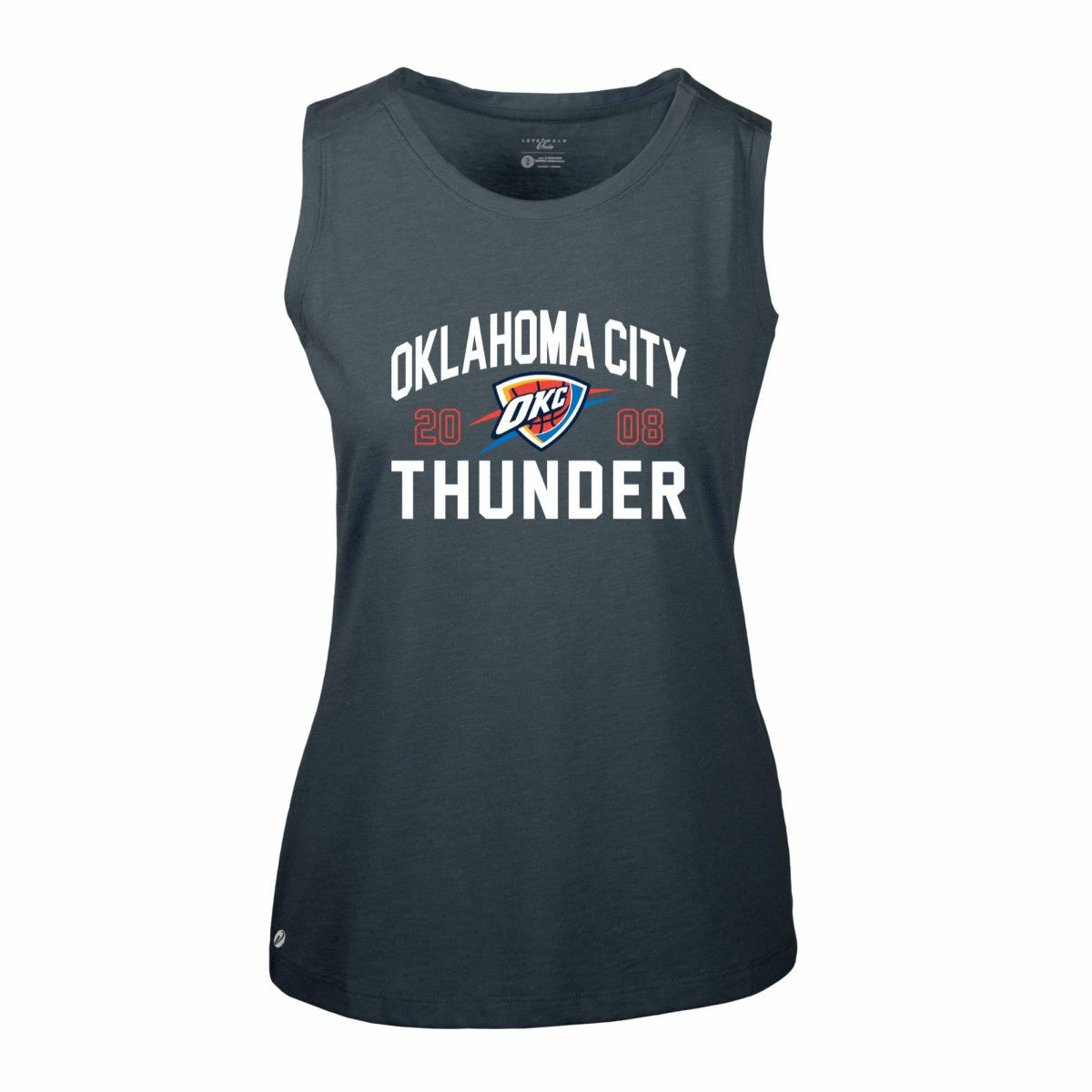 Oklahoma City Thunder Levelwear Women's Macy Tank Top Navy
