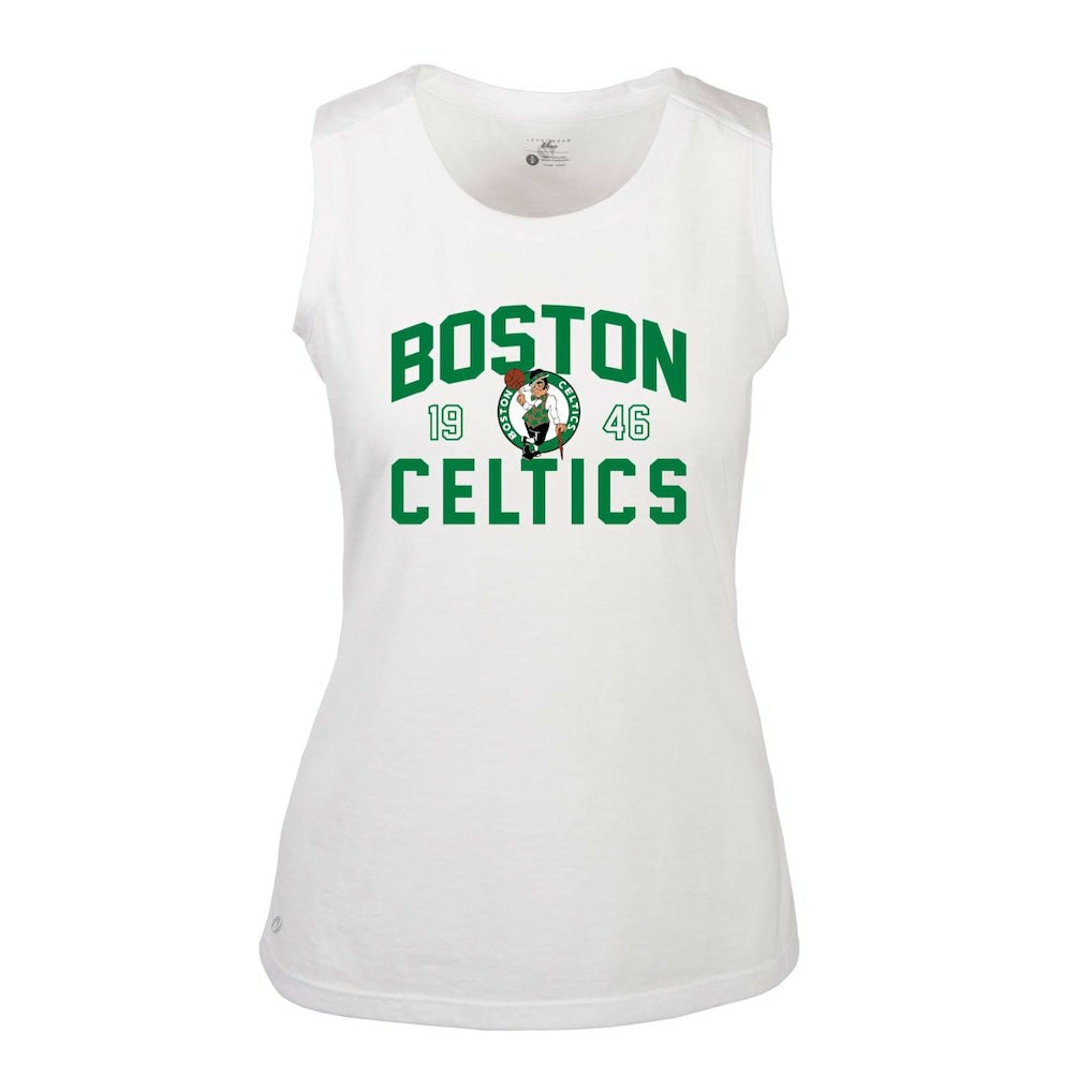 Boston Celtics Levelwear Women's Macy Tank Top White