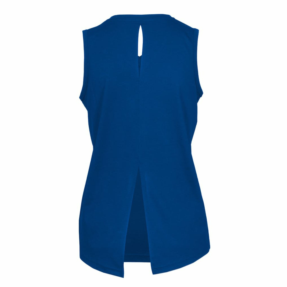 Golden State Warriors Levelwear Women's Paisley Core V-Neck Tank Top Royal