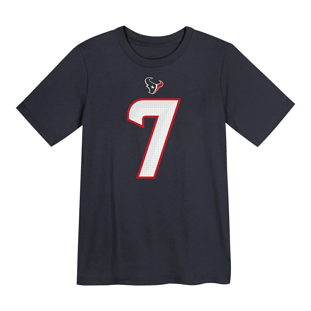 Nike C.J. Stroud Houston Texans Preschool Player Name & Number T-Shirt Navy