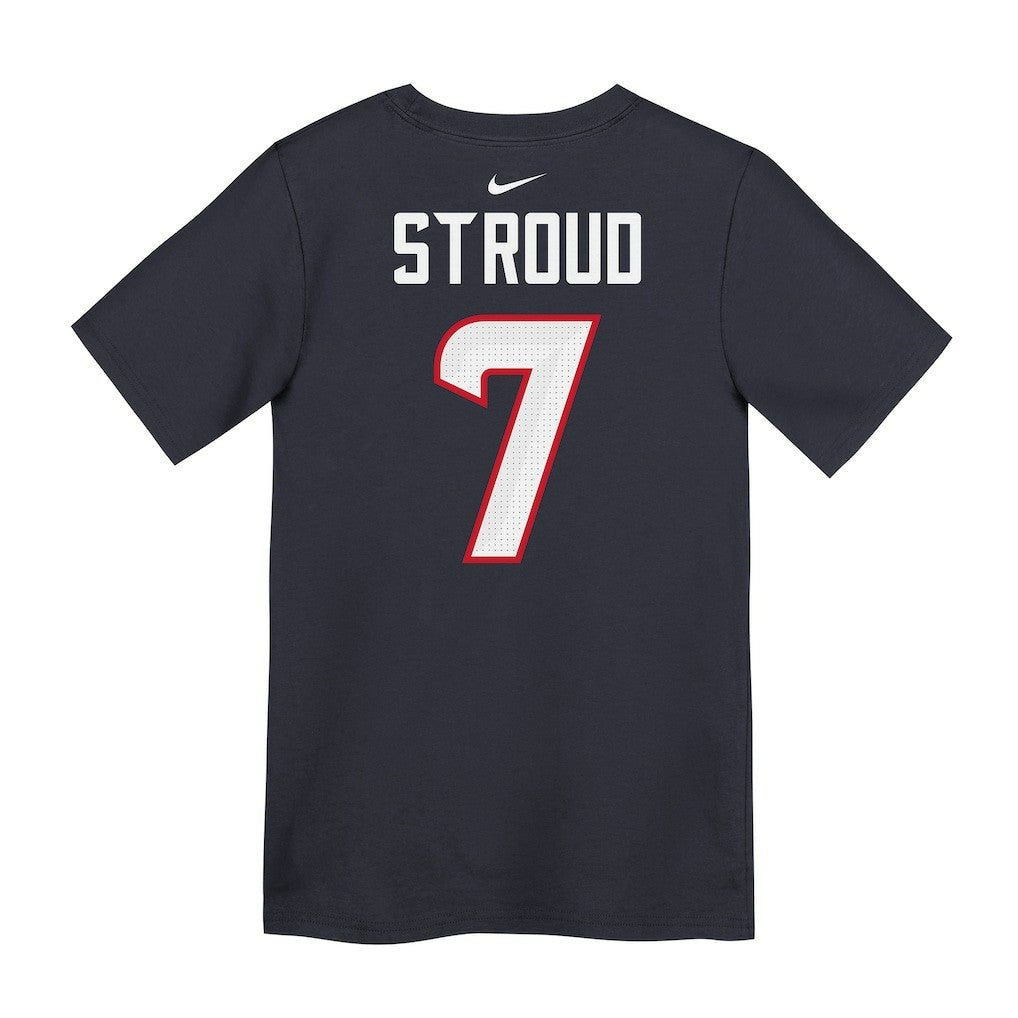 Nike C.J. Stroud Houston Texans Preschool Player Name & Number T-Shirt Navy