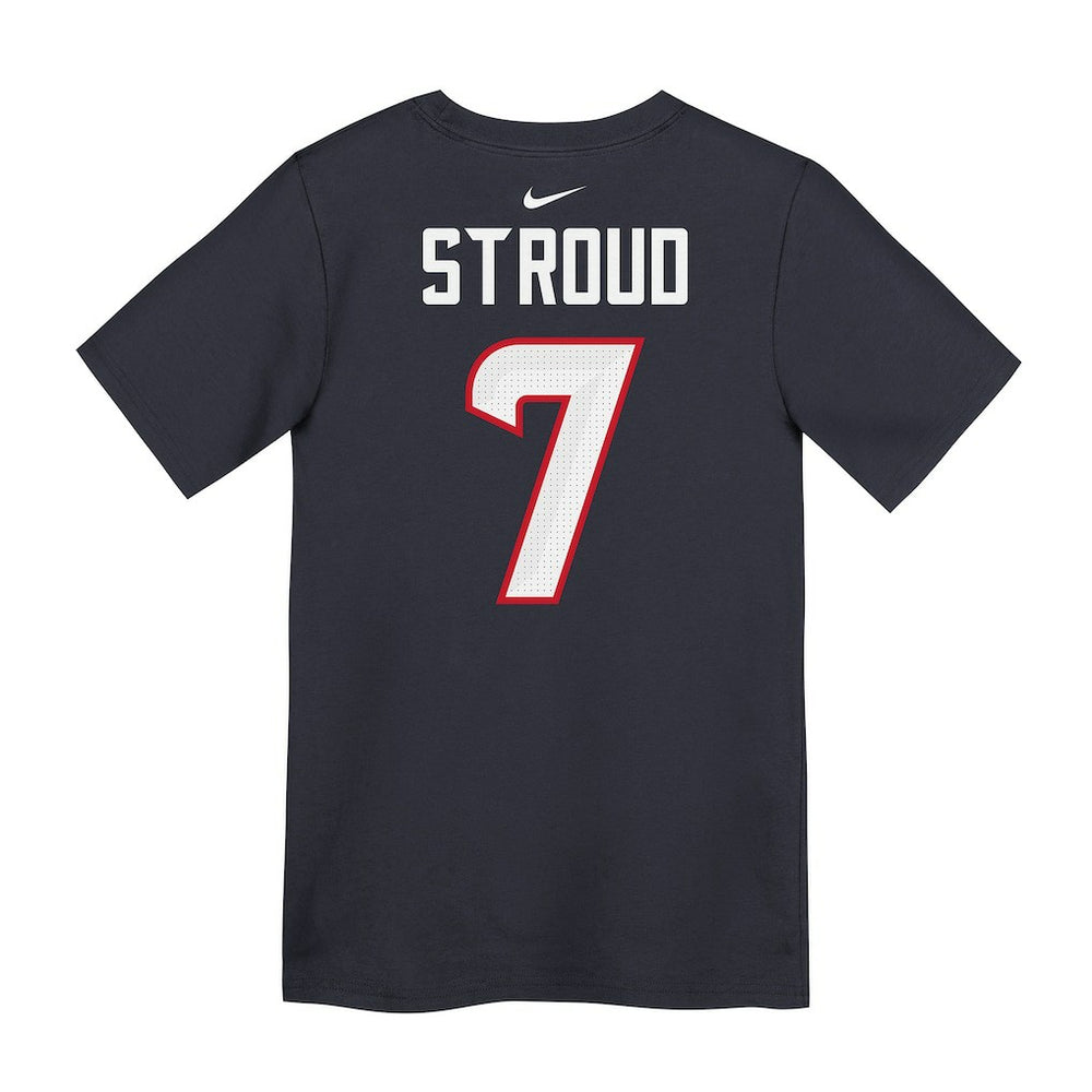 Nike C.J. Stroud Houston Texans Preschool Player Name & Number T-Shirt Navy