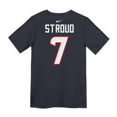 Nike C.J. Stroud Houston Texans Preschool Player Name & Number T-Shirt Navy